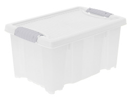 Κουτί αποθήκευσης πλαστικό με καπάκι , 4.5L