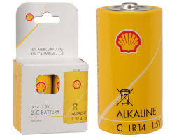 Αλκαλικές μπαταρίες SHELL C31300340 - LR14/C - 2 τεμάχια