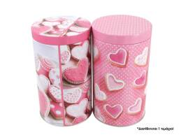 Δοχείο Αποθήκευσης Τροφίμων με καπάκι και διαστάσεις 11x19cm - Σε 2 επιλογές σχεδίου