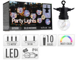 THE NETHERLANDS Διακοσμητικός Φωτισμός 10 LED , 7.5 Μέτρα - Πολύχρωμο