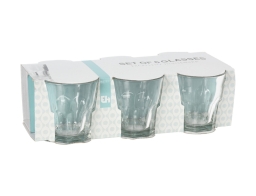 Excellent Houseware Σετ Γυάλινα Ποτήρια χωρητικότητας 250ml - 6 τεμάχια