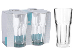 Excellent Houseware Σετ Γυάλινα Ποτήρια χωρητικότητας 280ml - 4 τεμάχια