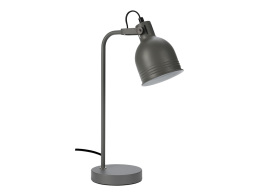 Φωτιστικό γραφείου με λαμπτήρα Ε14 και διαστάσεις 13x42cm - Γκρι