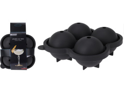 Barware Φόρμα Σιλικόνης Για Παγάκια - 4 θέσεις