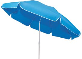 Velco Ομπρέλα Βεράντας - Κήπου - Θαλάσσης Μπλε 2m Μεταλλική