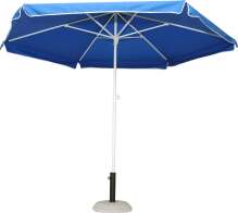 Campus Ομπρέλα Κήπου-Βεράντας Μεταλλική 2.50m,  Μπλε