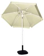 Campus Ομπρέλα Βεράντας Μεταλλική 2m,  Εκρού