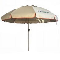 Campus Ομπρέλα Βεράντας - Κήπου - Θαλάσσης 2m Εκρού Αλουμινίου