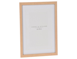 Κορνίζα H&S Collection με πασπαρτού, βάση, διαστάσεις 27.5x32.5cm και διαστάσεις φωτογραφίας 20x30cm