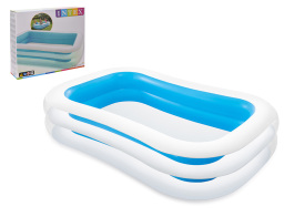 Φουσκωτή πισίνα Intex Swim Center οικογενειακή, χωρητικότητας 768lt, 262x175x56cm