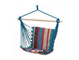 Heinner Αιώρα κάθισμα (YGH053) με ξύλο, 100x55cm, Μπλε