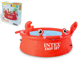 Φουσκωτή πισίνα Crab Intex Easy Set παιδική, χωρητικότητας 880lt, 183x51cm