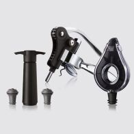 VacuVin Σετ Κρασιού 5 Τεμαχίων Air Deluxe- Σε Συσκευασία Δώρου