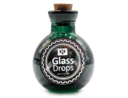 Διακοσμητικό Μπουκάλι με πώμα Glass Drops Βοlas (5321DB734) Aπό 100% ανακυκλωμένο γυαλί, Xωρητικότητας 125ml, Διαστάσεων Ø 7 x Υ 10 cm, Αlbahaca
