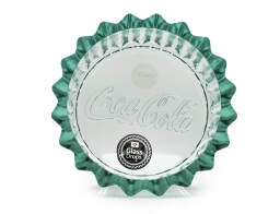 Γυάλινο Mπωλ Glass Drops Coca Cola (9012)  Aπό 100% ανακυκλωμένο γυαλί, Xωρητικότητας 1700ml, Διαστάσεων Ø 25 x Υ 7 cm