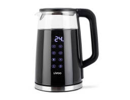 Livoo Ψηφιακός Βραστήρας DOD198 με χωρητικότητα 1.7L και ισχύ 1850W - Black
