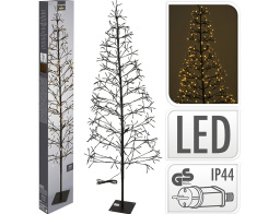 Greentech Διακοσμητικό Δέντρο με 400 Φωτάκια LED Θερμό Λευκό 180cm