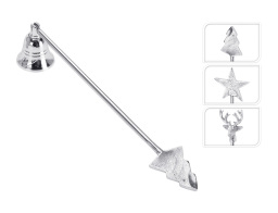 Κηροσβέστης μεταλλικός, 29x5x5cm, σε 3 επιλογές σχεδίου