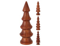 Ξύλινο διακοσμητικό δέντρο Mango wood, 8x24cm, Walnut, σε 3 επιλογές σχεδίου