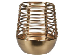 Διακοσμητικό Κηροπήγιο με διαστάσεις 10x12cm, Χρυσό