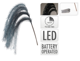 Διακοσμητικό κλαδί με φτερά με φωτισμό LED - 130cm