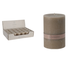 Κερί Kορμός Essentials by Home and Styling 420007140 Semi Transparant 4 x 5cm