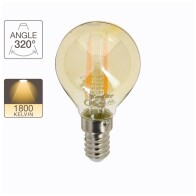 XANLITE ΛΑΜΠΤΗΡΑΣ LED DECO P45 E27 3,8W (30W) ΖΕΣΤΟ ΛΕΥΚΟ ΦΩΣ 1800K 340LM