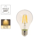 XANLITE ΛΑΜΠΤΗΡΑΣ LED FILAMENT A60 7,8W 2700Κ 1055LM