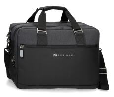 Pepe Jeans Χαρτοφύλακας για Laptop 15.6" Jarvis Μαύρη