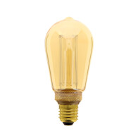 Xanlite Λαμπτήρας Led Deco Edison Με Ολόγραμμα St64 E27 4W (20W) Ζεστό Λευκό Φώς 1800K 200Lm