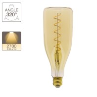Xanlite Λαμπτήρας Led Deco Filament Με Σχήμα Μπουκάλι E27 4W (30W) Ζεστό Λευκό Φώς 2700K 350Lm