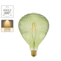 XANLITE ΛΑΜΠΤΗΡΑΣ LED DECO GREEN BALLOON E27 4W (30W) ΖΕΣΤΟ ΛΕΥΚΟ ΦΩΣ 2200K 340LM