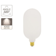 XANLITE ΛΑΜΠΤΗΡΑΣ LED DECO MILKY OPALINE ΟΒΑΛ E27 6,5W (60W) ΟΥΔΕΤΕΡΟ ΦΩΣ 4000K 806LM