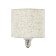 Xanlite λαμπτήρας διακοσμητικός led υφασμάτινο καπέλο Ε27 3000K 210LM 3,5W