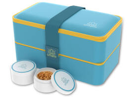 Umami Δοχείο Φαγητού Lunch Box - Original Bento Box Classic - Fresh Tirquoise - Κατάλληλο για Φούρνο Μικροκυμάτων