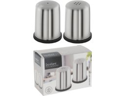 Σετ Αλατοπίπερο Excellent Houseware Σε Δοχείο Από Ανοξείδωτο Ατσάλι - 2 τεμάχια