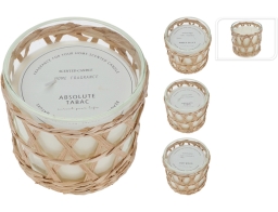 Αρωματικό Κερί σε Γυάλινο Δοχείο 12x12cm, σε 3 επιλογές αρώματος