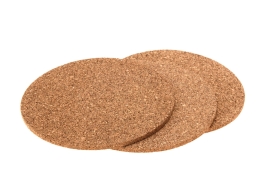 Σουπλά Μαγειρικών Σκευών Excellent Houseware - Φελλός - 19.5x19.5x0.6cm - 3 τεμάχια