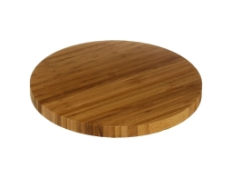 Ξύλινος Δίσκος Κοπής Secret De Gourmet από Ξύλο Bamboo, 35x35x3.2cm