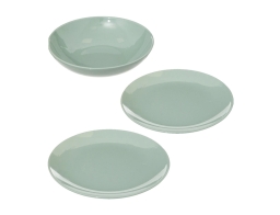 Secret De Gourmet Σετ Πιάτων Colorama Mint - 18 τεμάχια