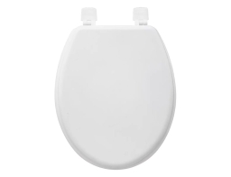 5five Καπάκι Λεκάνης με διαστάσεις 34.5x45cm - White