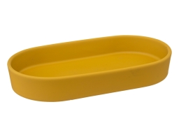 5Five Θήκη για σαπούνι με διαστάσεις 19,3x10,6x3cm - Mustard Yellow
