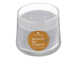 Αρωματικό κερί Izor Αtmosphera με διάρκεια καύσης 22 ώρες, άρωμα Tahiti monoi και διαστάσεις 10x8cm