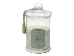 Αρωματικό κερί Home Deco Factory με διάρκεια καύσης 110 ώρες, άρωμα Figue και διαστάσεις 15.8x29cm