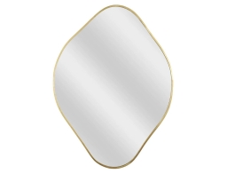 Διακοσμητικός καθρέπτης τοίχου Losange Come Ηome Deco Factory, ρόμβος, με διαστάσεις 60x44x1cm