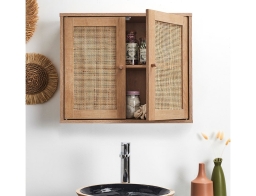 Επιτοίχιο Έπιπλο Μπάνιου Bali Home Deco Factory με διαστάσεις 60x20x50cm