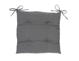 Διακοσμητικό Μαξιλάρι Καρέκλας Korai Hespéride  αδιάβροχο, με διαστάσεις 40x40x4cm - Slate grey