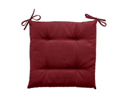 Διακοσμητικό Μαξιλάρι Καρέκλας Korai Hespéride  αδιάβροχο, με διαστάσεις 40x40x4cm - Burgundy