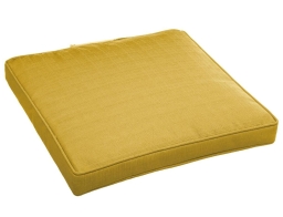 Hespéride Διακοσμητικό Μαξιλάρι Καρέκλας Korai με αδιάβροχο κάλυμμα και διαστάσεις 40x40x4cm - Mustard yellow
