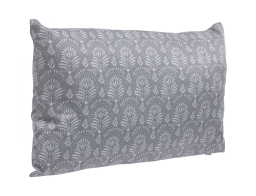 Διακοσμητικό Μαξιλάρι Καρέκλας Adiya Hespéride με αδιάβροχο κάλυμμα και διαστάσεις 50x30x14cm - Slate grey